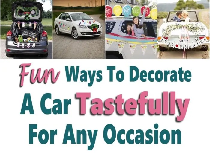 What can i use to decorate car windows