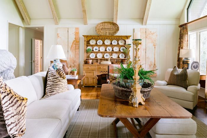 How to decorate a living room farmhouse style