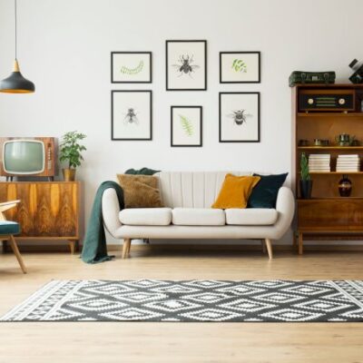 How to decorate living room with old stuff Creative tips and tricks