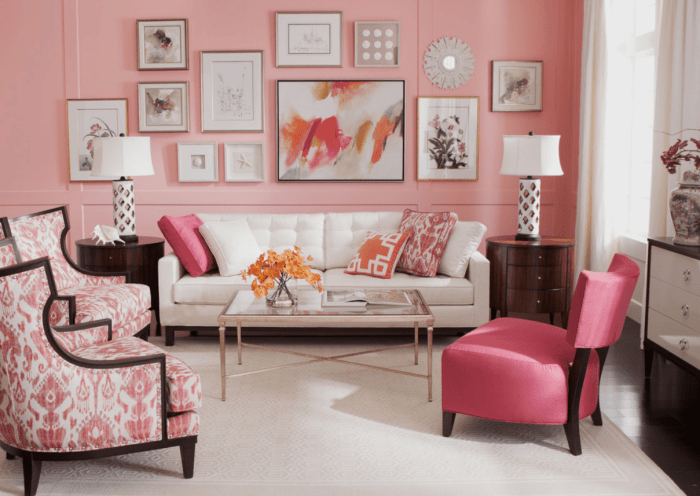 How to Decorate a Pink Living Room Tips for a Stylish Space