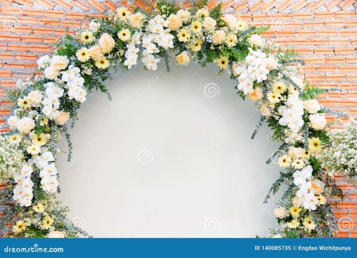 How to make flower arch decoration