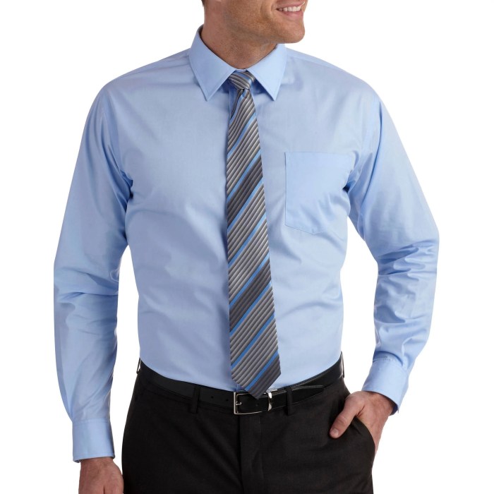 Mens dress shirt tie combo