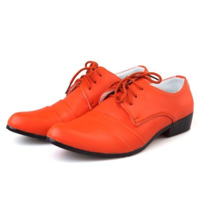 Orange Dress Shoes for Men Elevate Your Style with Vibrant Elegance