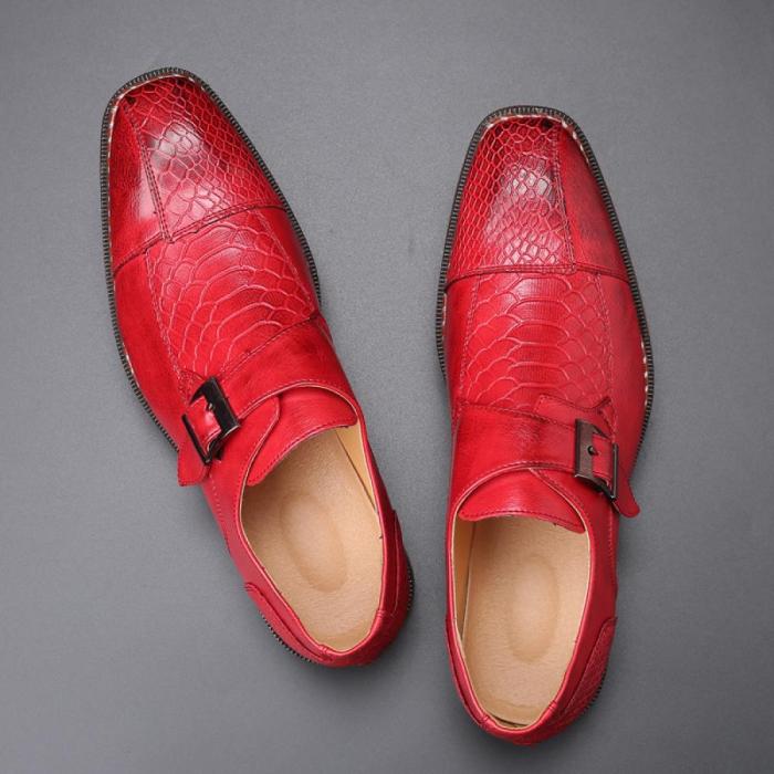 Red Dress Shoes Men Elevate Your Style with Classy Footwear