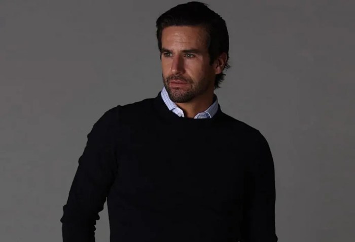 Mens Dress Shirt Sweater Combo The Perfect Mix of Style and Comfort