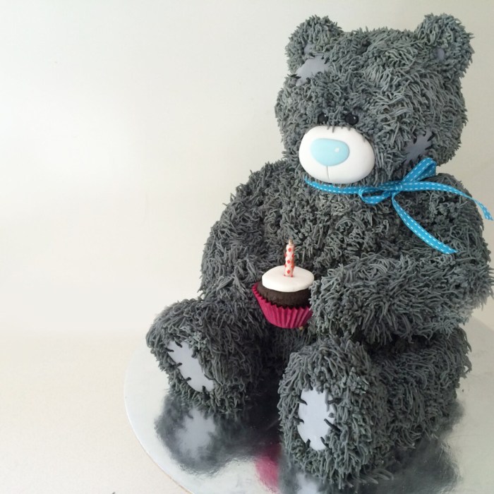 How to make a teddy bear cake decoration